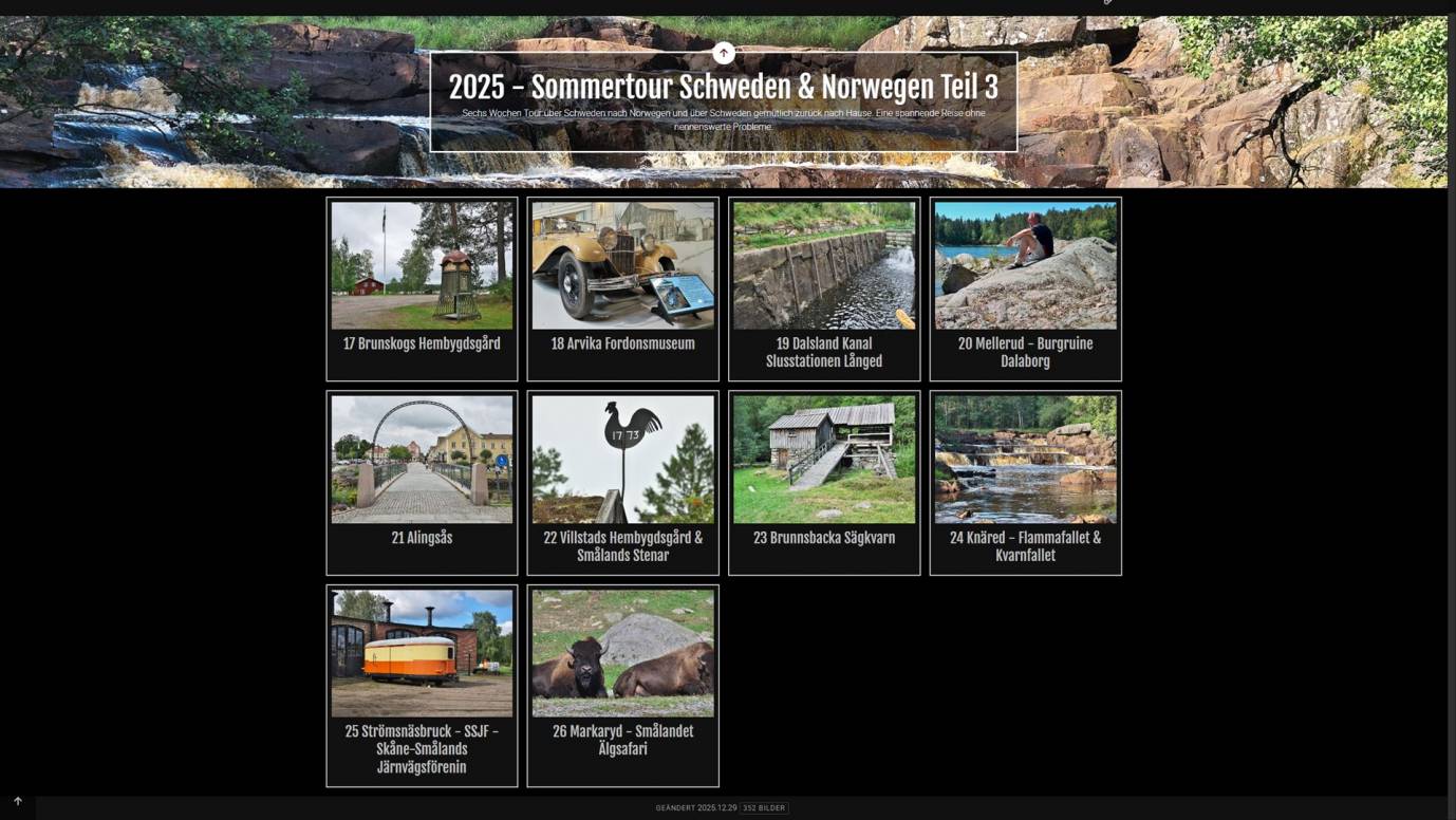 Bildergalerie Schweden & Norwegen - Teil 3