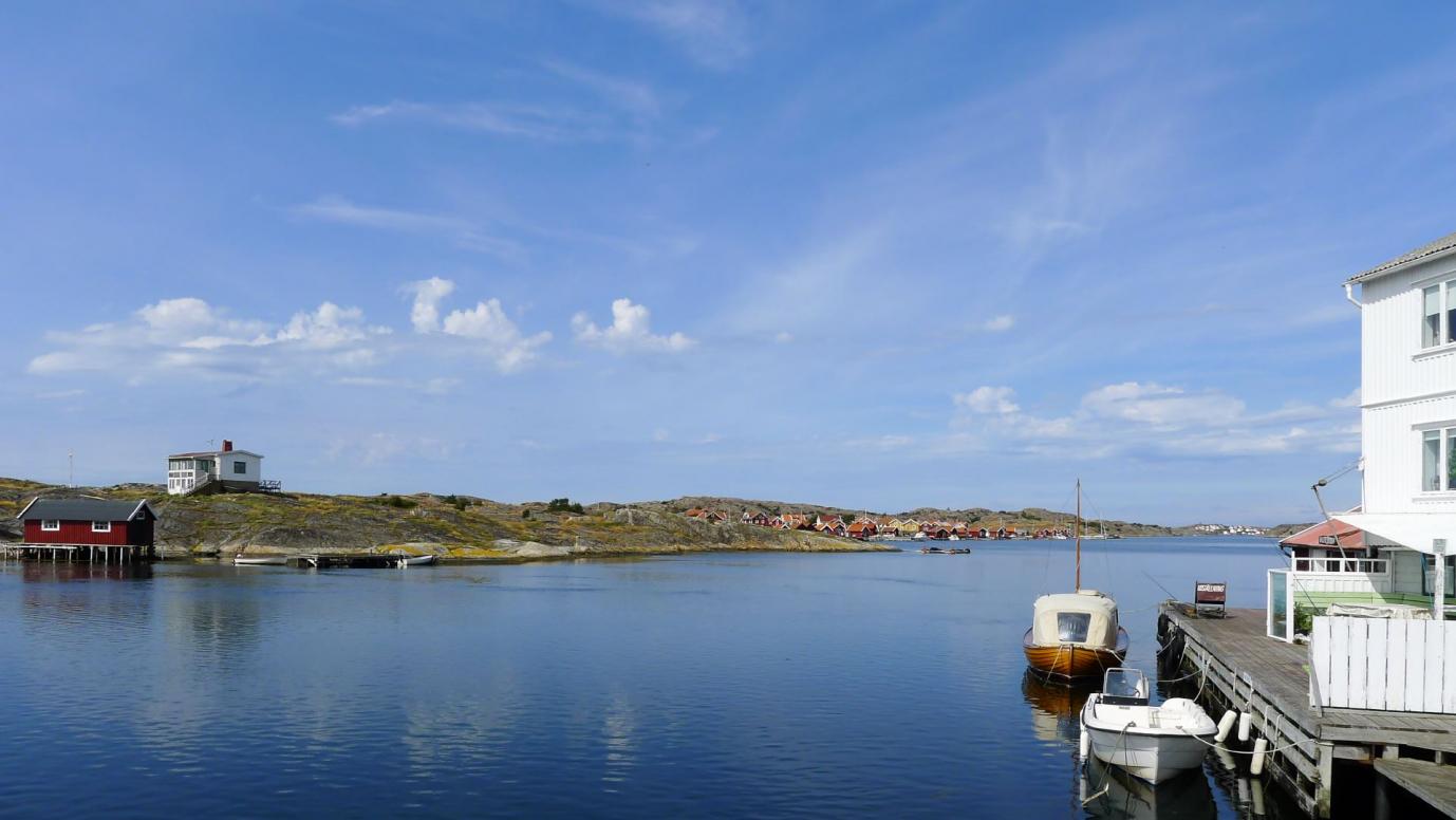 Fischerdorf Stocken auf der Insel Orust