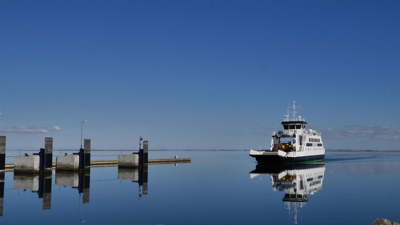 Fähre über den Feggesund