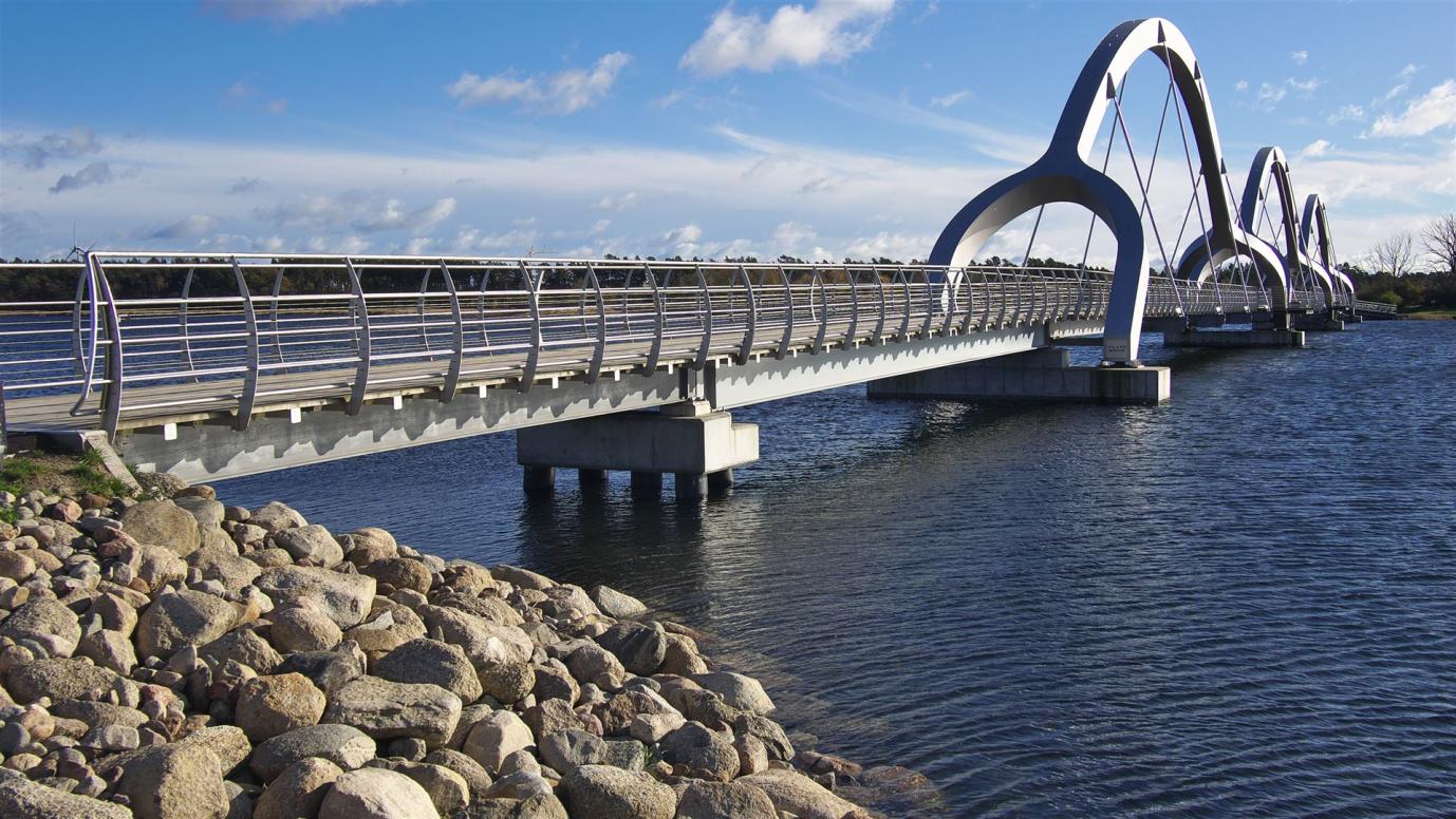 Fußgängerbrücke Sölvesborg