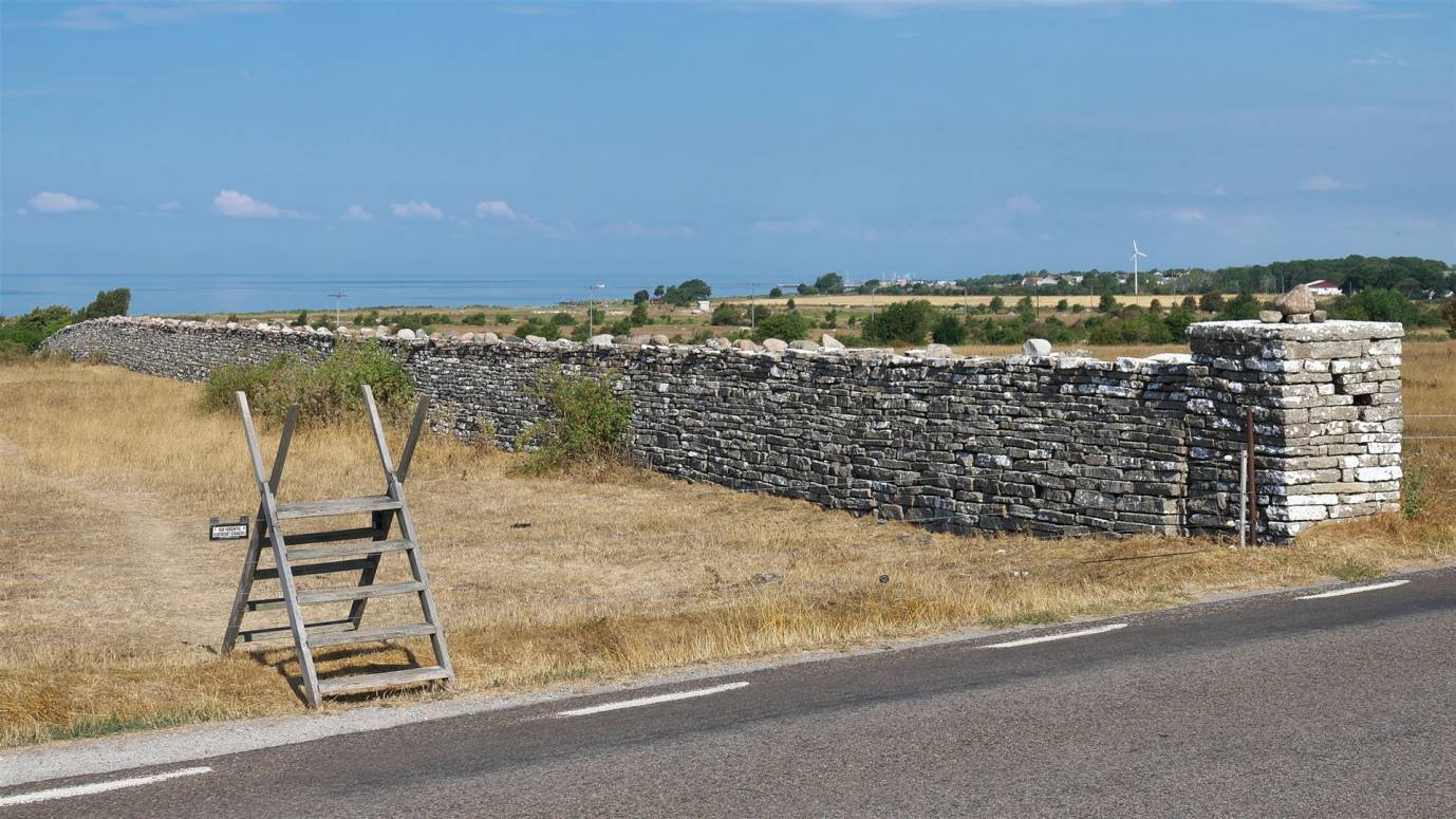 Insel Öland - die Mauer von Karl X