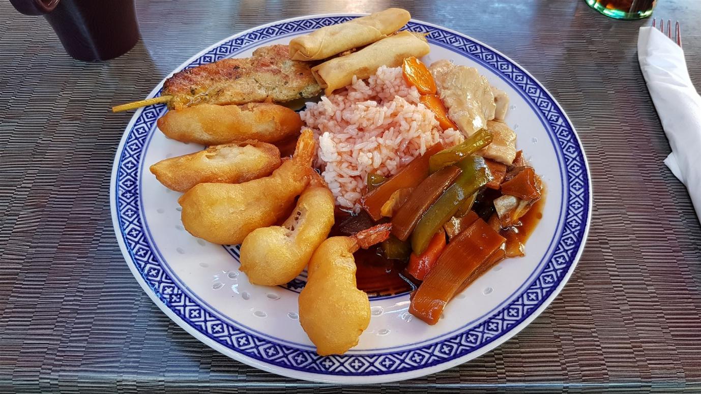 Mittagsbuffet beim “Thai Hoa”