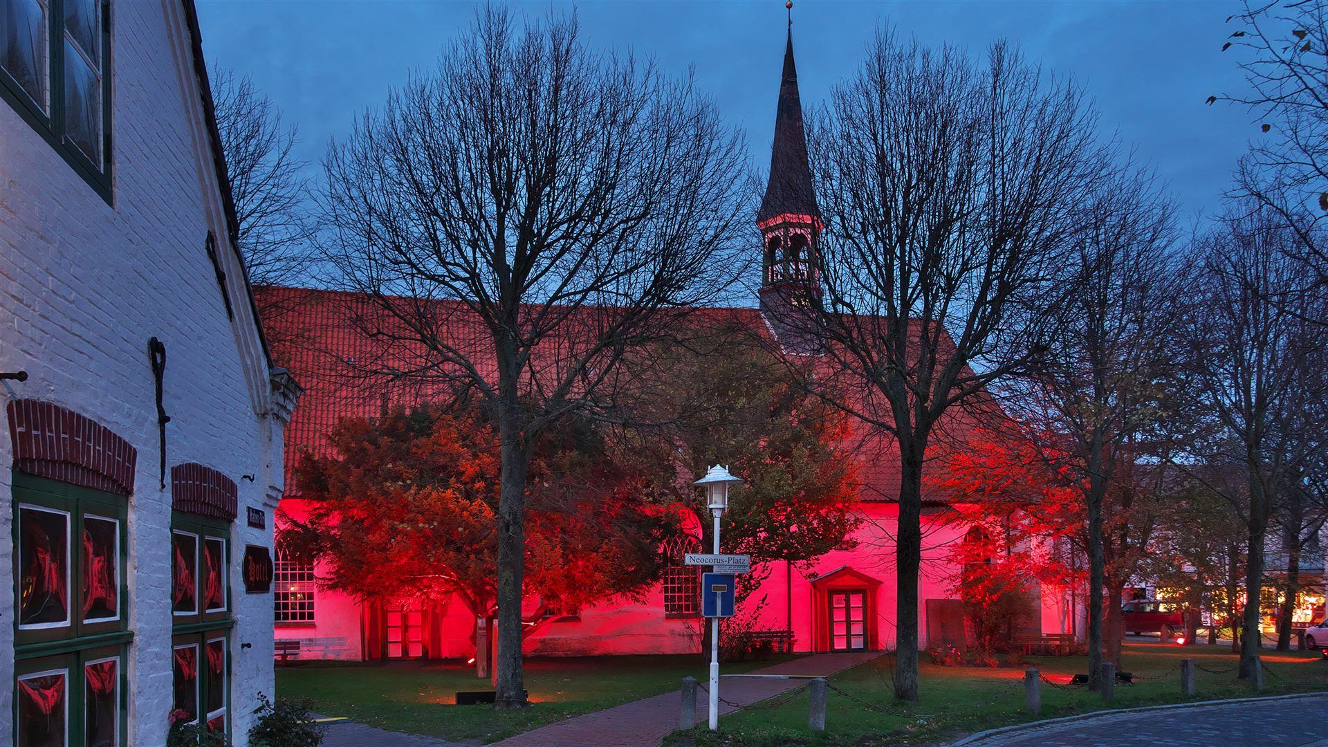 an der "St. Clemens Kirche"