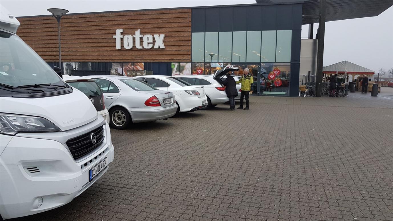 Ribe - am Supermarkt