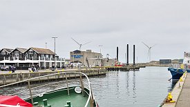 230605-021v Hvide Sande - Spaziergang am Hafen und im Ort