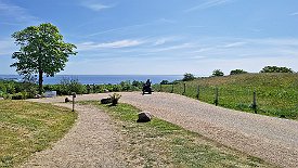 230529-04v Skamlingsbanken - der höchste Punkt Südjütlands (113 Meter hoch), Meeresblick