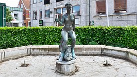 230528-006v Grafenstein (Gråsten) - Spaziergang im Ort (zum Schloss), vor dem 