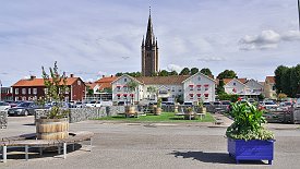 230830-34v Mariestad Hamn - Spaziergang am Hafen